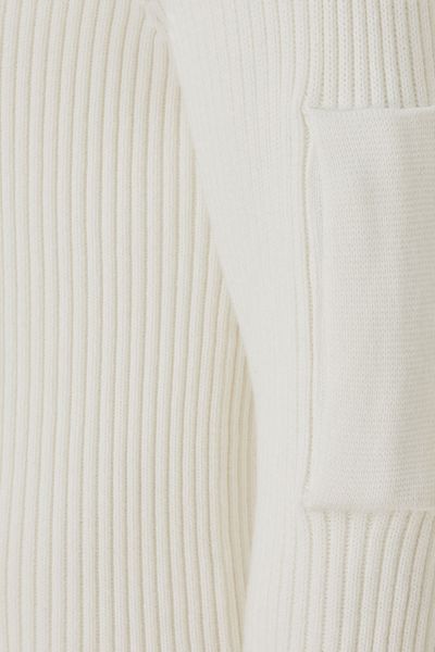 Turtle zip katoen off white