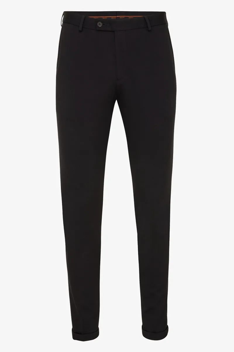 Stretch pantalon zwart