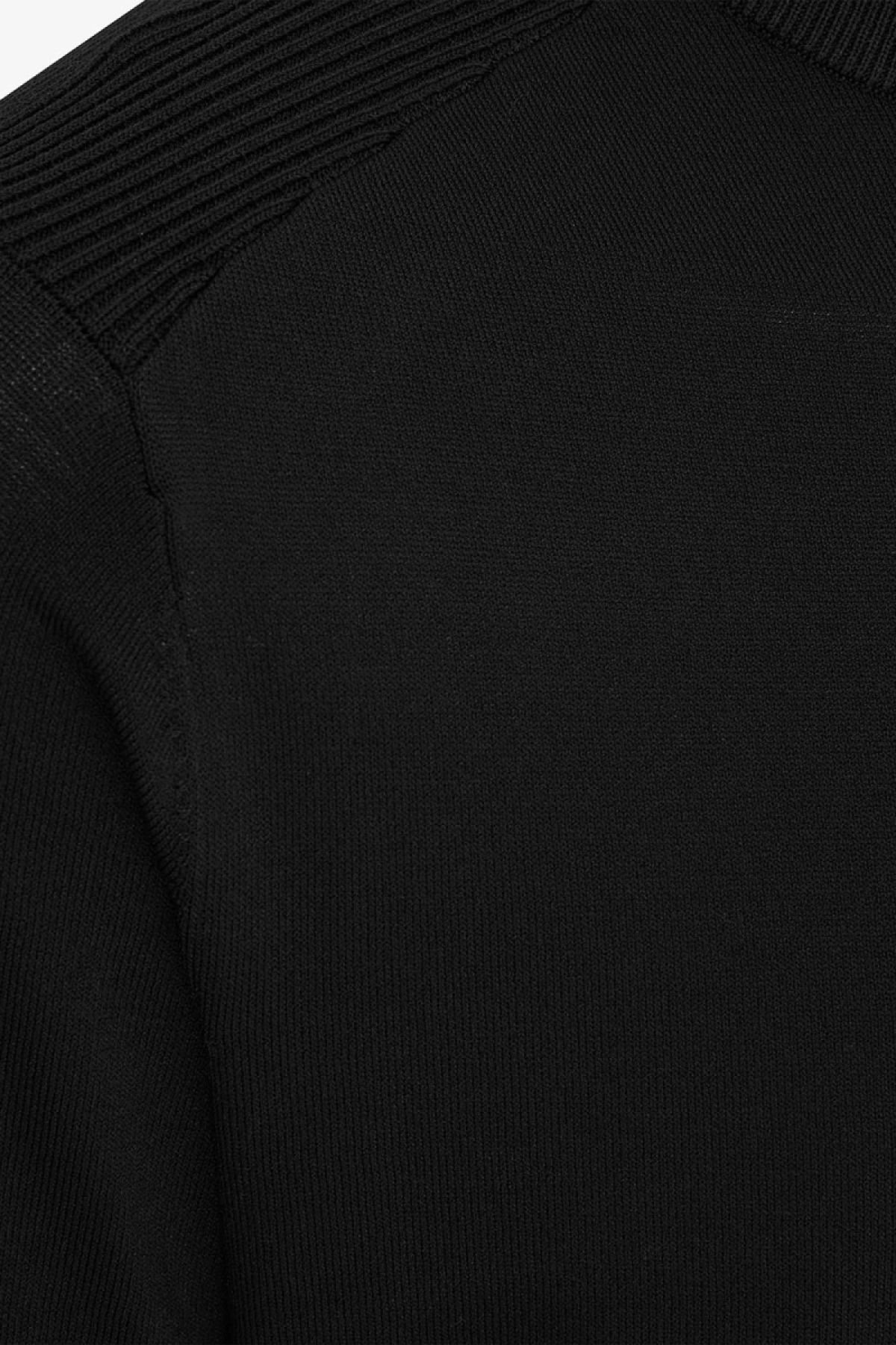 Cool dry trui ronde hals zwart