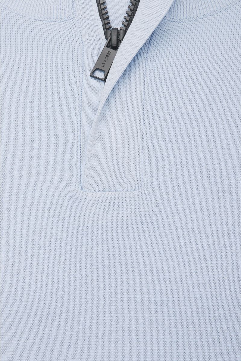 Cool dry turtle zip heavy lichtblauw