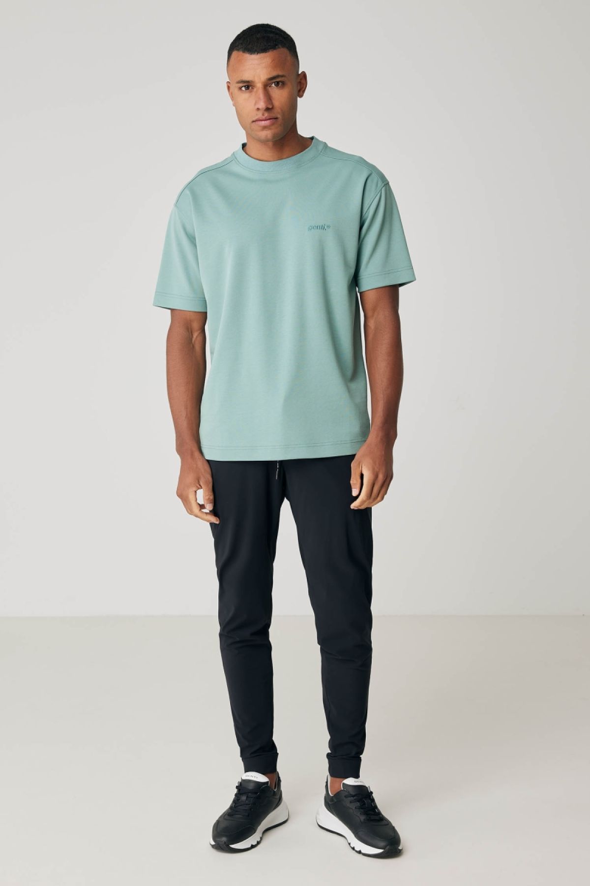 Relaxed fit tee groen