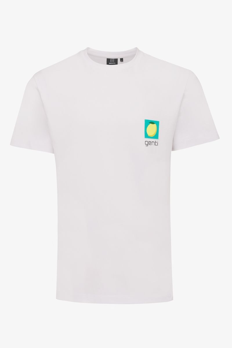 Lemon T-shirt wit