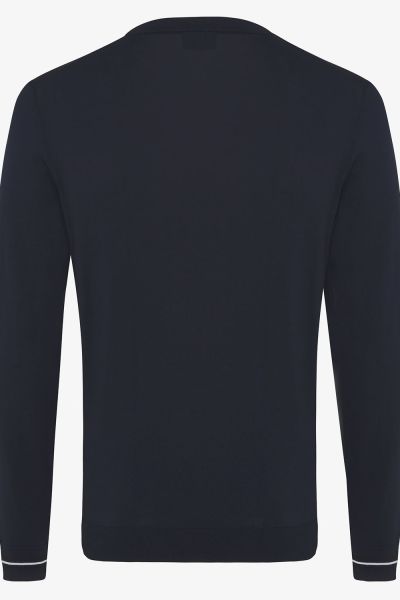 Donkerblauw trui cool dry