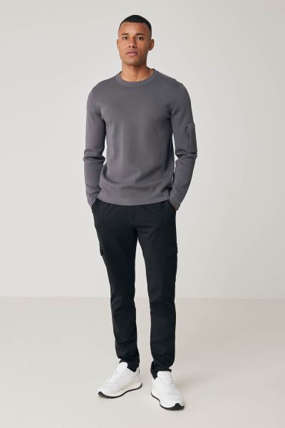 Cool dry heavy crewneck beige