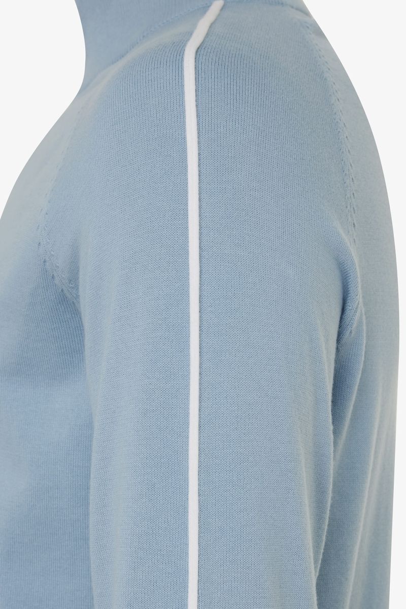 Turtle zip blauw