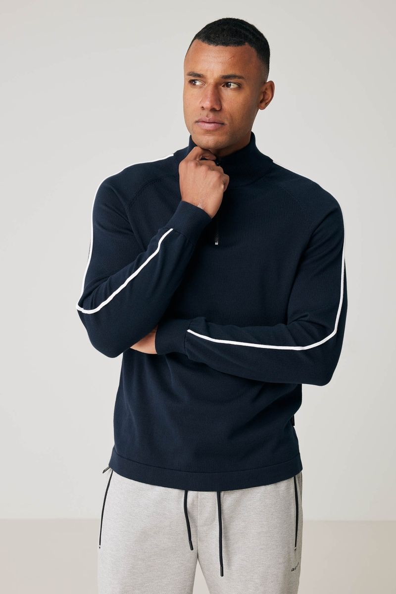 Turtle zip blauw