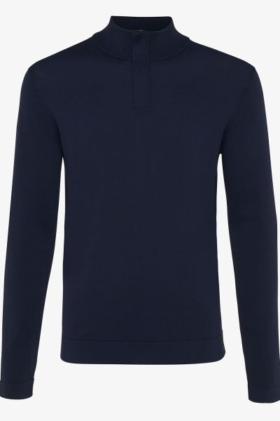 Cool dry turtle zip donkerblauw