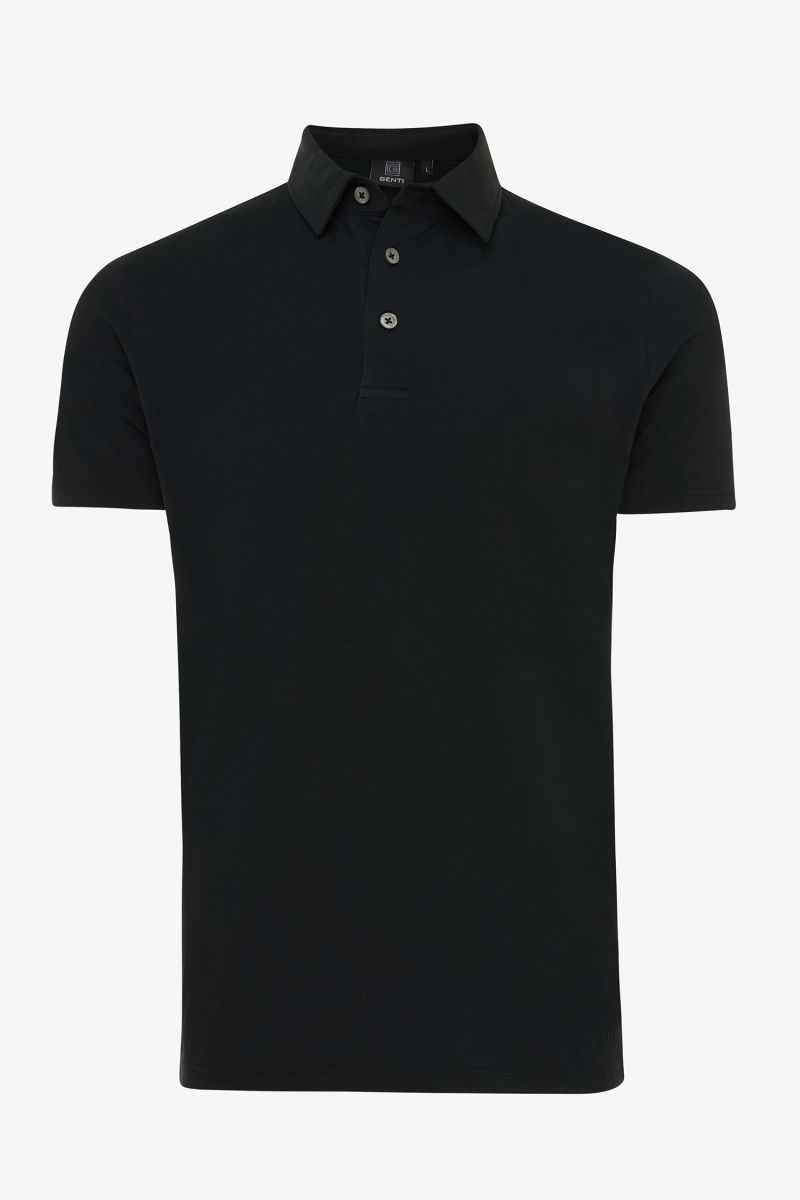 Ice cotton polo donkerblauw