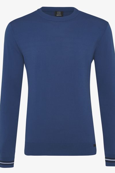 Blauwe trui cool dry