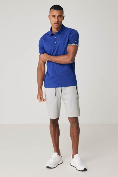 Pique polo groen