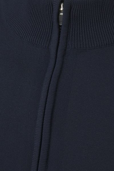 COOL DRY Polo Zip Donkerblauw