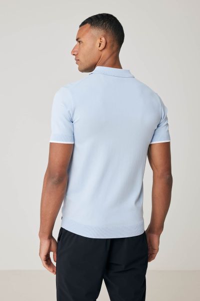 Cool dry polo lichtblauw
