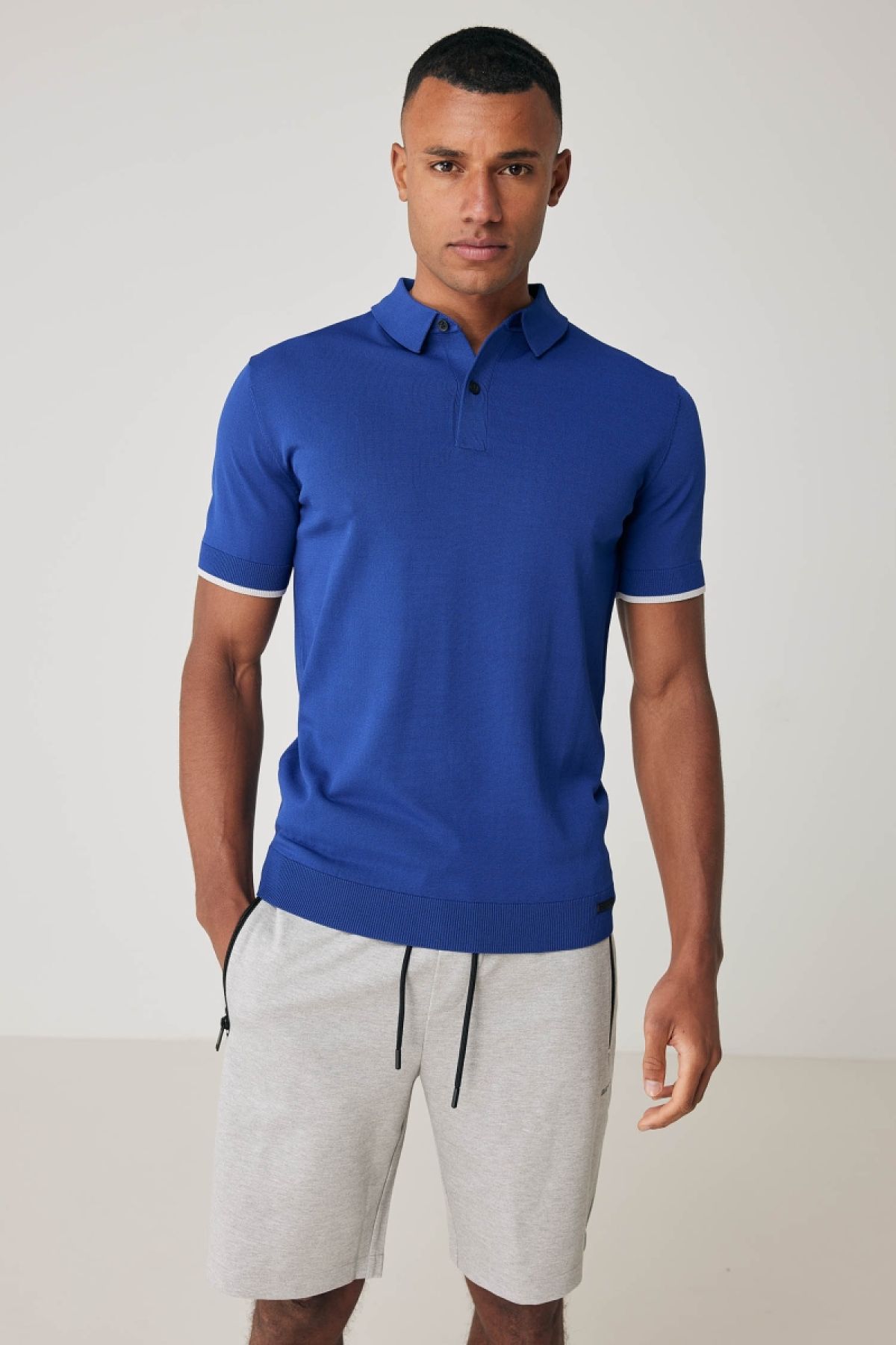 Cool dry polo blauw