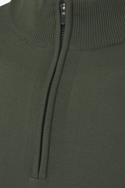 COOL DRY Polo Zip Groen