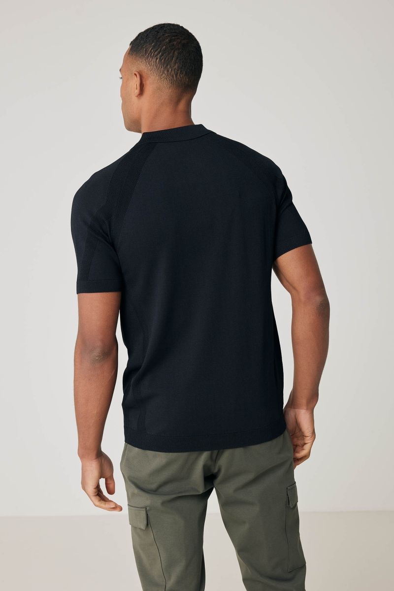 Cool dry polo donkerblauw