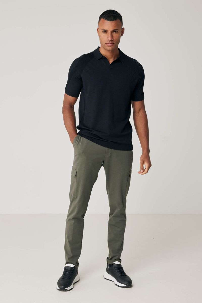 Cool dry polo donkerblauw