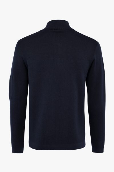 Cool dry turtle zip heavy donkerblauw