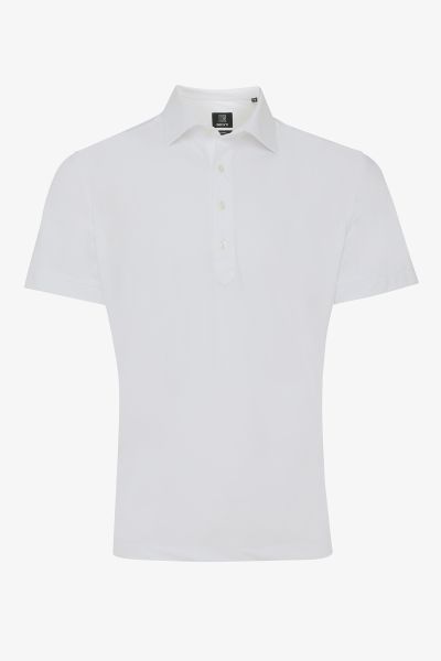 Dynamic shirt korte mouwen wit