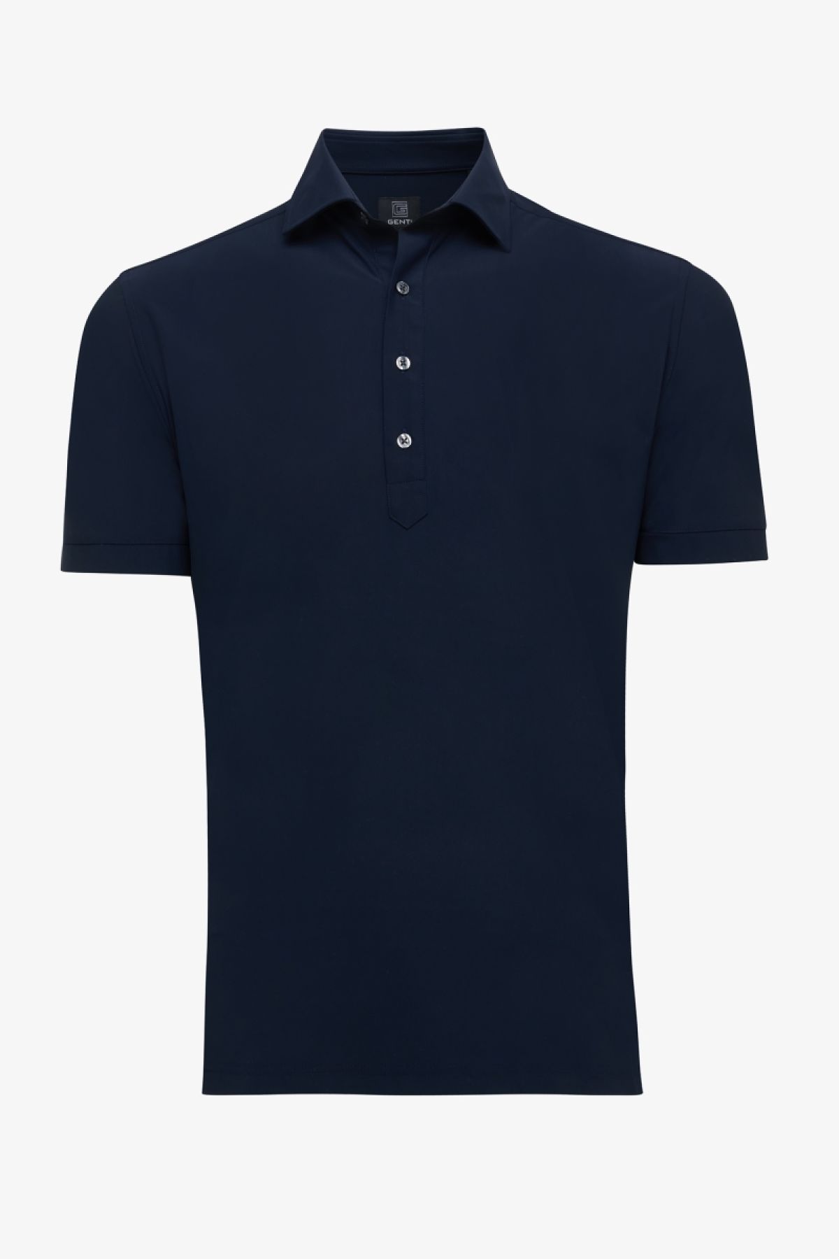 Dynamic shirt korte mouwen donkerblauw