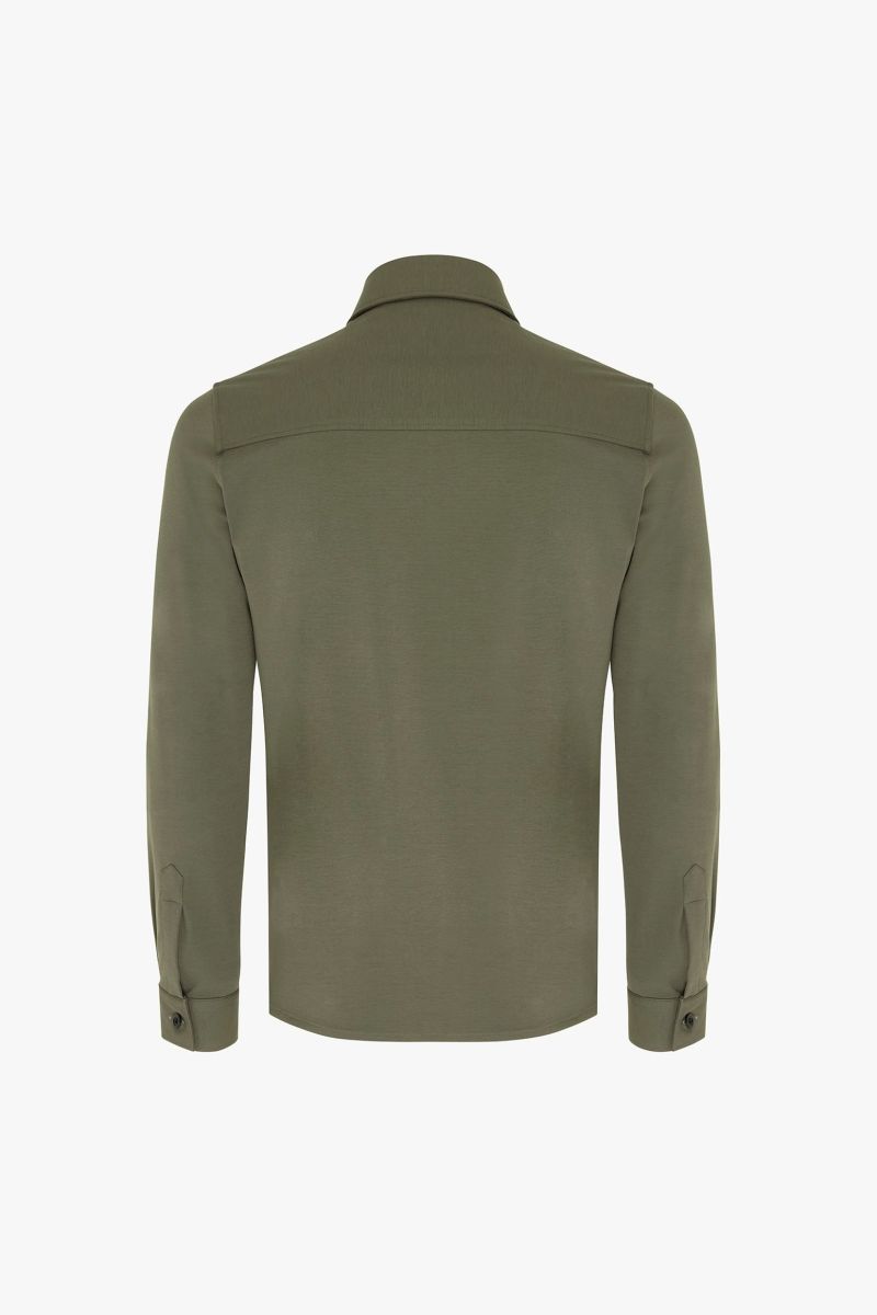 Dynamic overshirt oaks groen