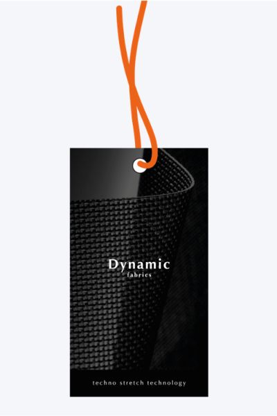 Dynamic Skin-Fit stretch overhemd Zwart