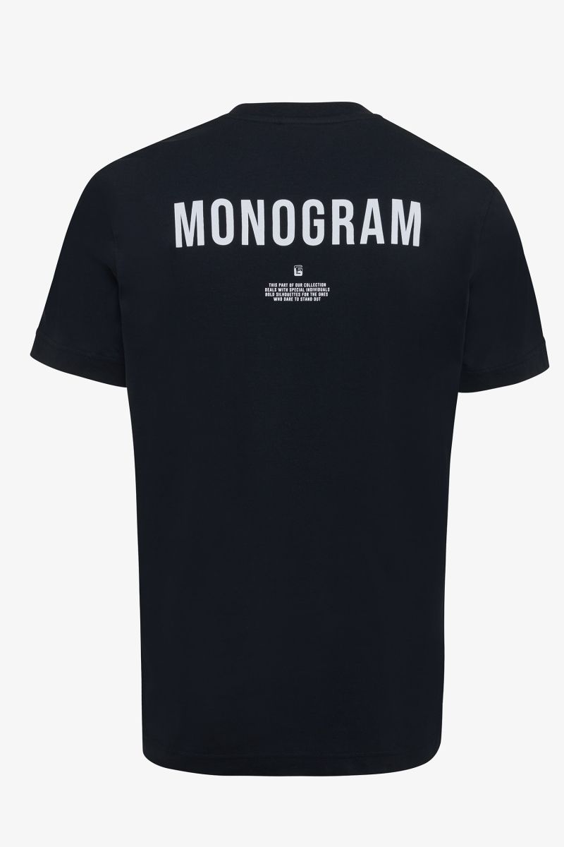 Monogram T-shirt black