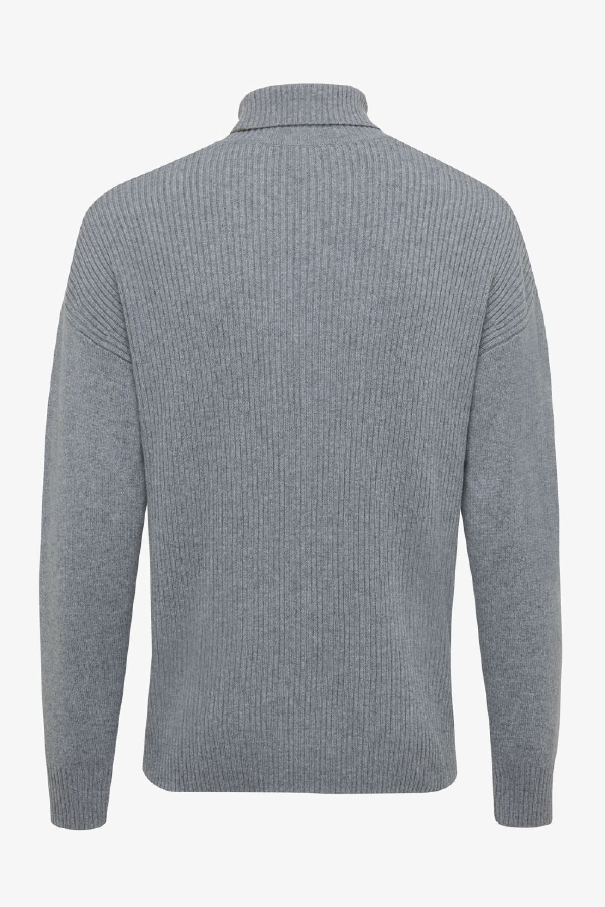 Monogram roll neck grey