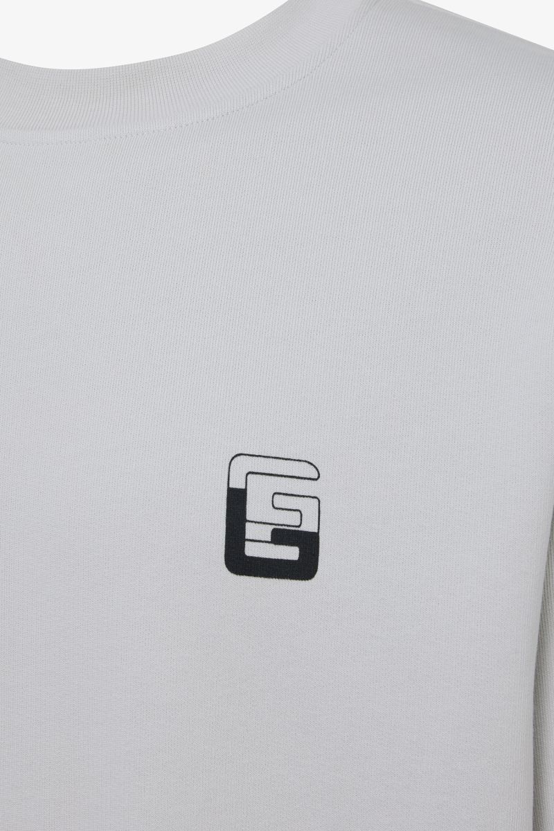 Monogram crewneck beige
