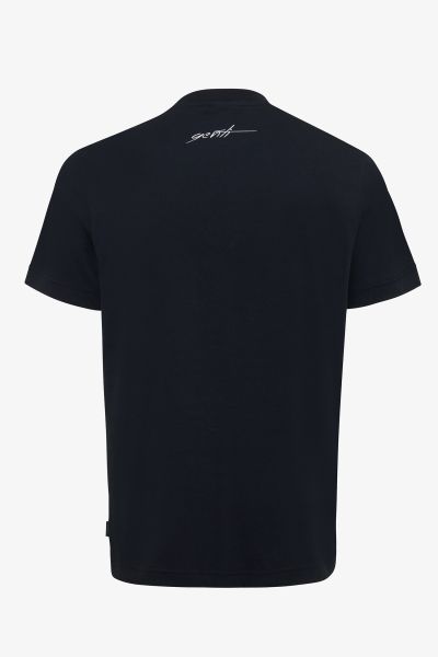 T-shirt flower print black