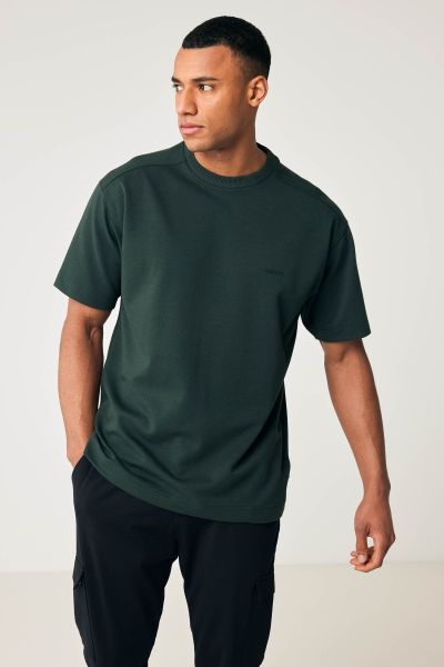 Relaxed fit T-shirt groen