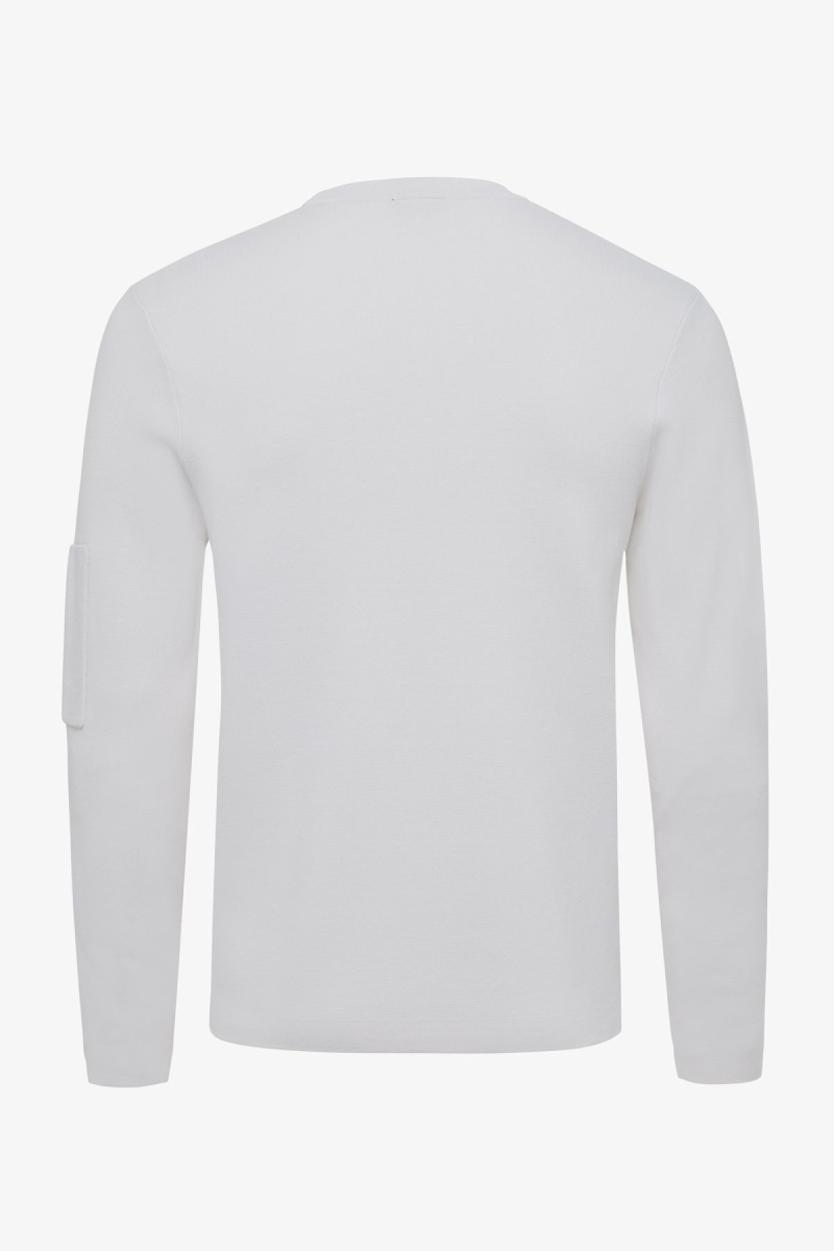 Cool dry heavy pullover off-white
