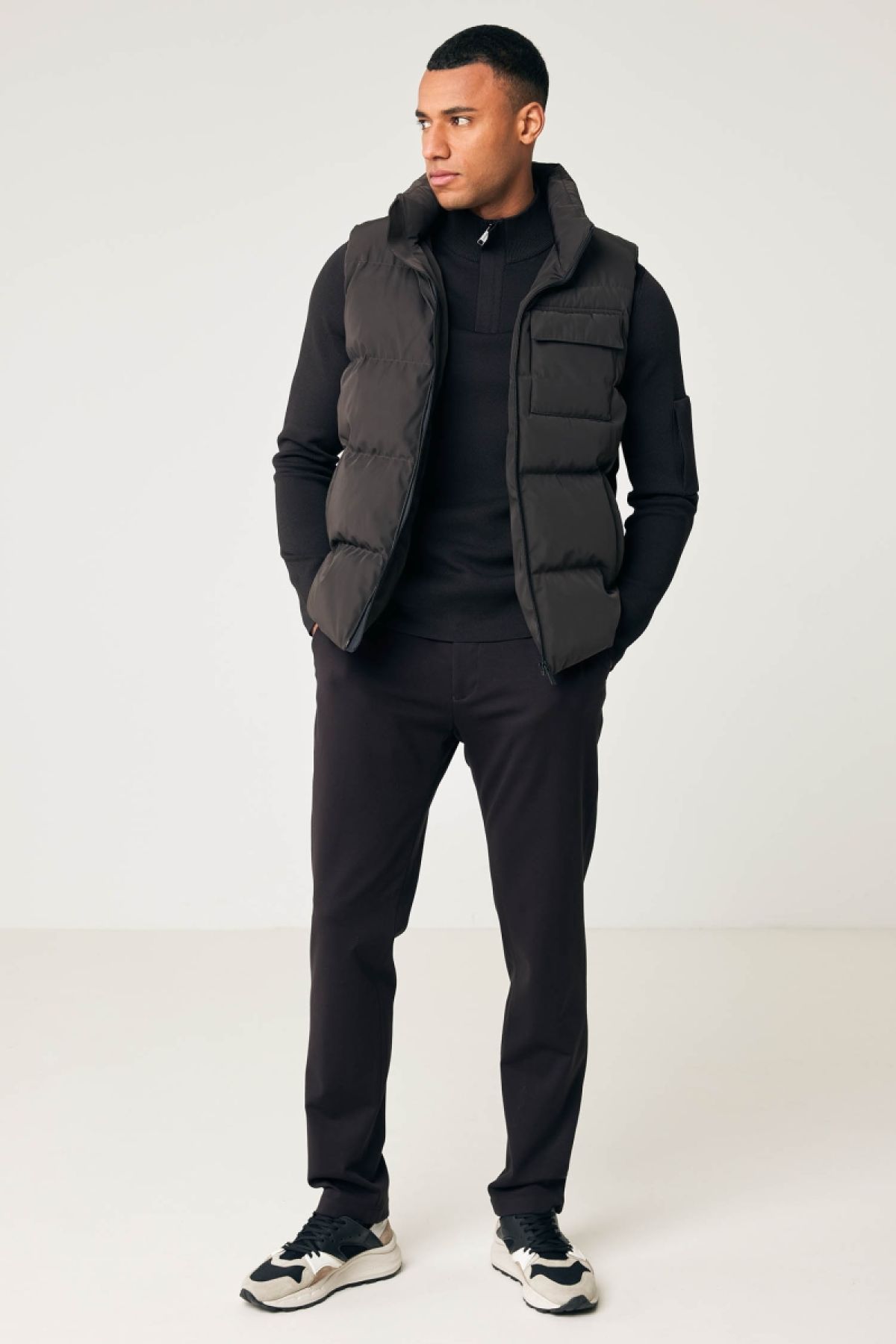 Bodywarmer Bullet donkerbruin