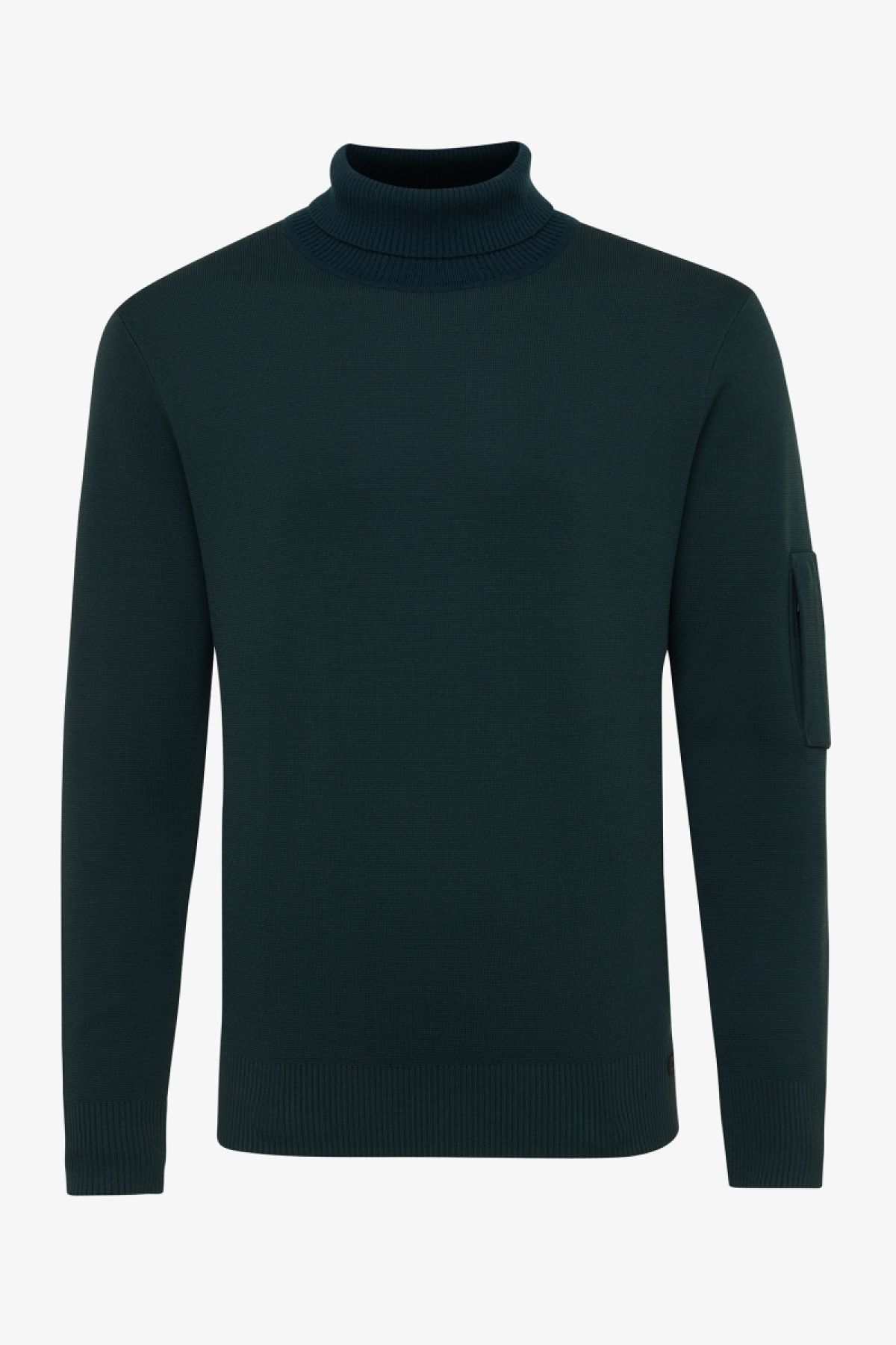 Cool dry heavy rollneck donkergroen