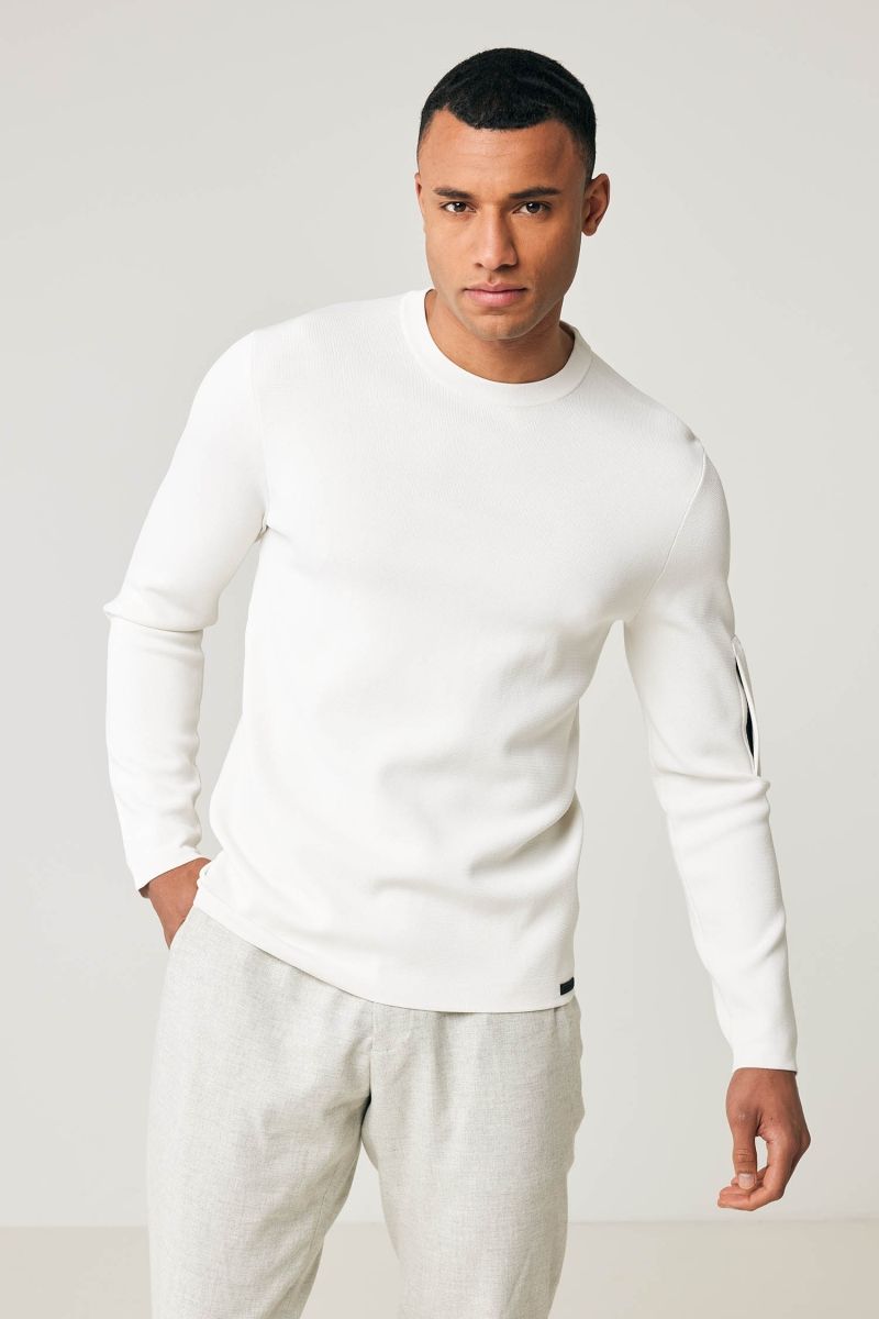 Cool dry pullover zwart