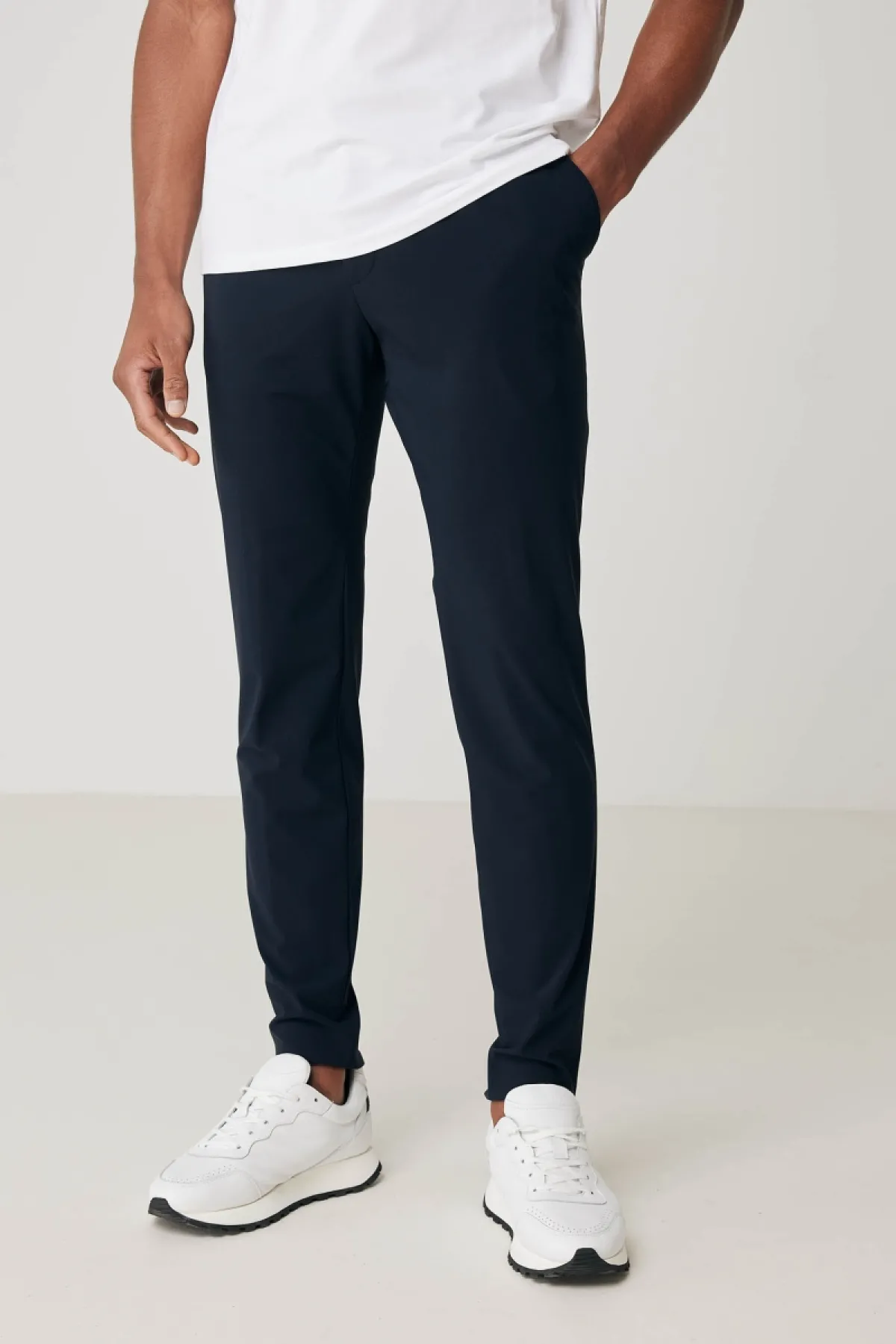 Dynamic stretch pantalon donkerblauw