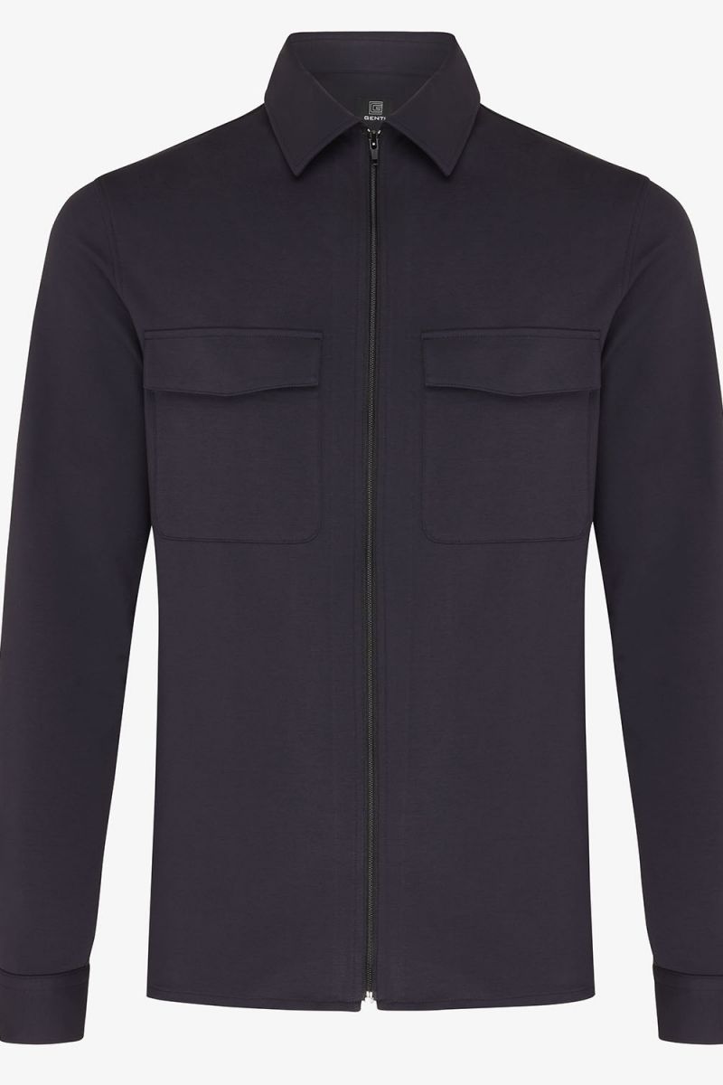 Dynamic overshirt oaks donkerblauw