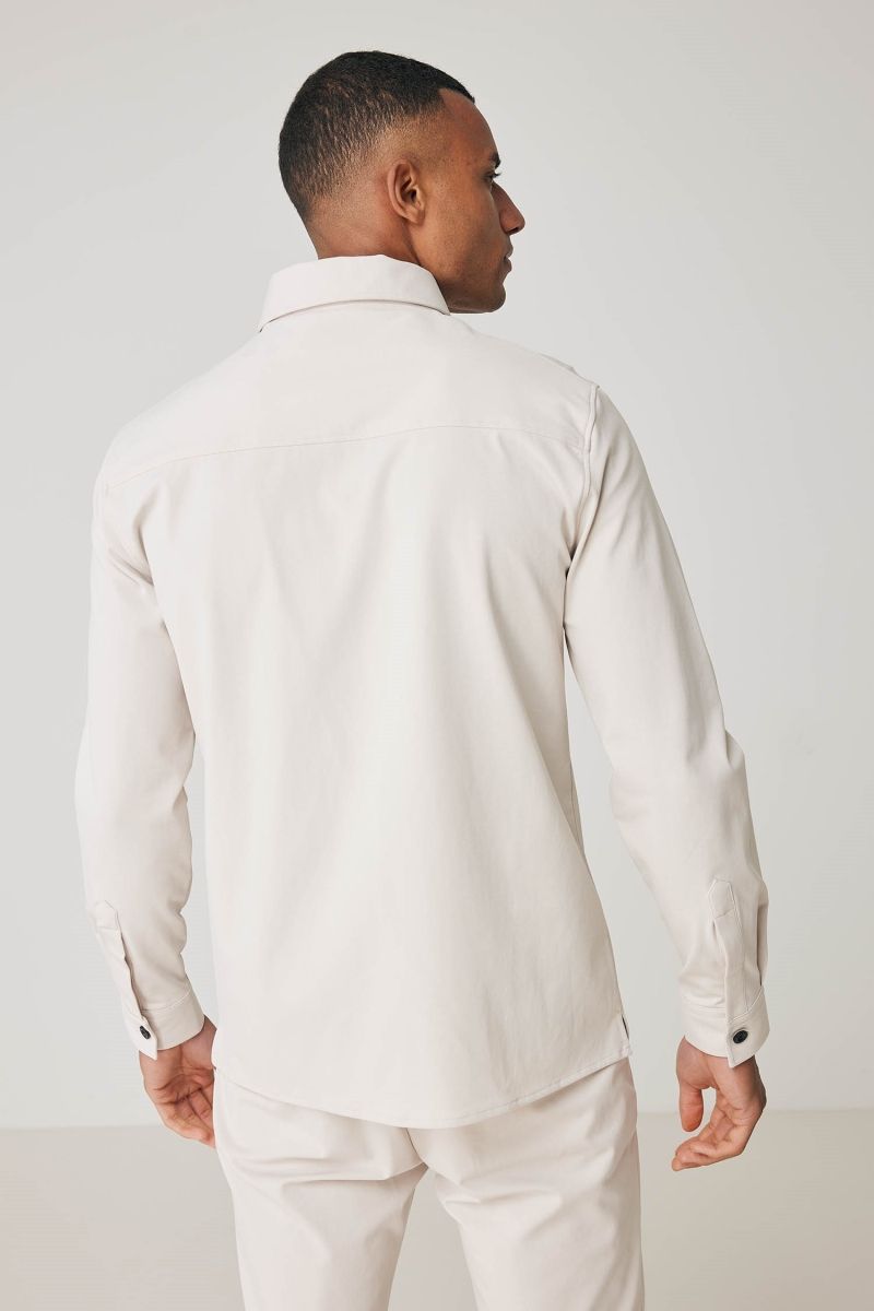 Overshirt oaks beige