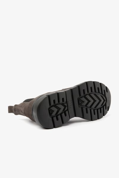Chelsea boot rock donkergrijs