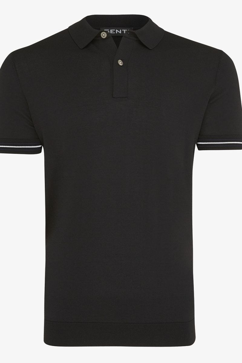 COOL DRY POLO ZWART