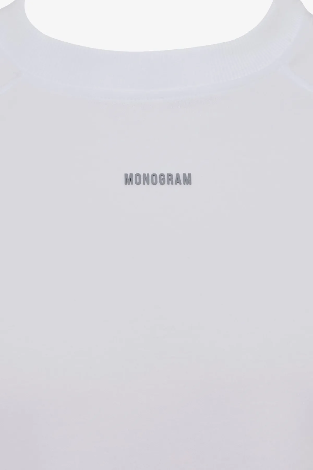 Monogram t-shirt wit