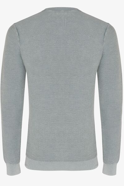 STONEWASHED TRUI GROEN