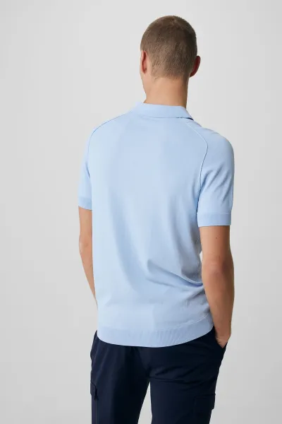 Cool dry polo lichtblauw