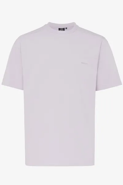 Relaxed fit t-shirt roze